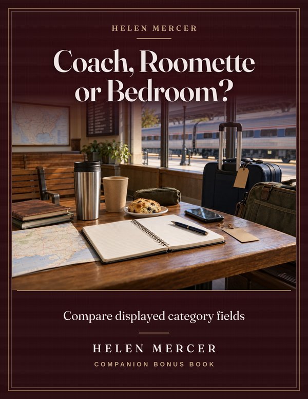 Coach, Roomette or Bedroom? bonus book cover